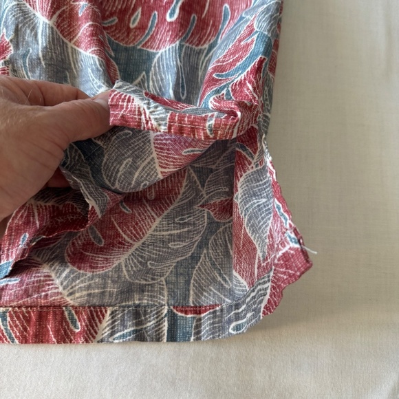 Cooke Street Honolulu Men's Vintage Short Sleeve Tropical Cotton Button Shirt M - Picture 8 of 12